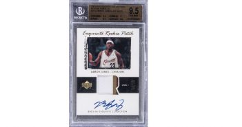 LeBron James rookie trading card sells for $1.8 million